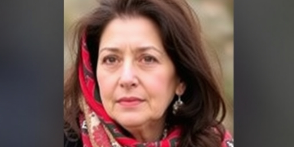 Arezoo Abedi, 50 anni, uccisa dallo sparo delle forze iraniane il 8 gennaio