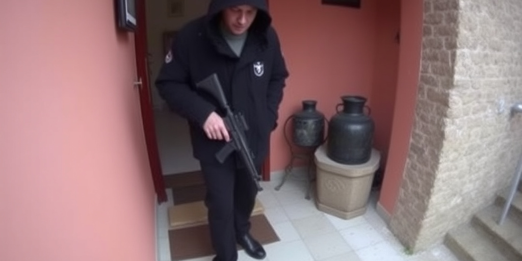 Arrestato a Stefanaconi per armi clandestine nascoste nel cortile di una casa