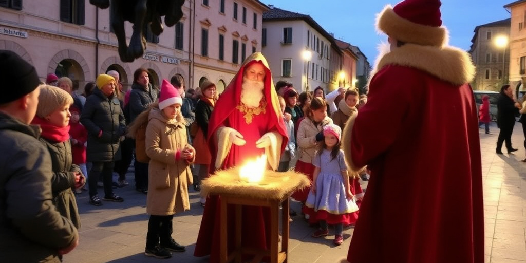 Ascoli: la calata delle Befane attira numerosi bambini in piazza del Popolo