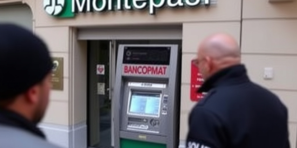 Assalto a banca di Decollatura: esplosione di bancomat e furto di 200.000 euro