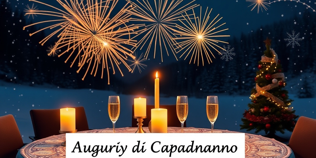 Auguri di Capodanno da un grande paese