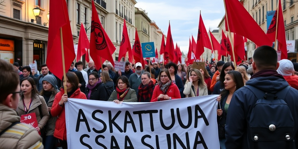 Autorità limitano la manifestazione di Askatasuna a un solo corteo e fermano l'evento al centro