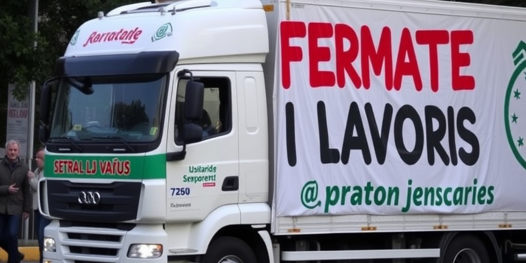 Bagnoli: protesta all’alba blocca camion verso cantieri per proteggere i lavori di bonifica