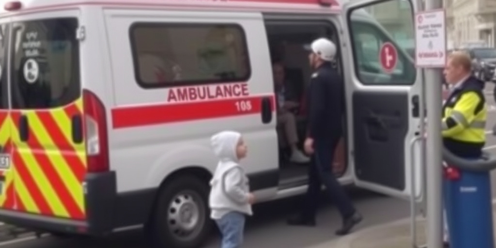 Bambino esce dalla rianimazione dopo incidente con ambulance a Genova
