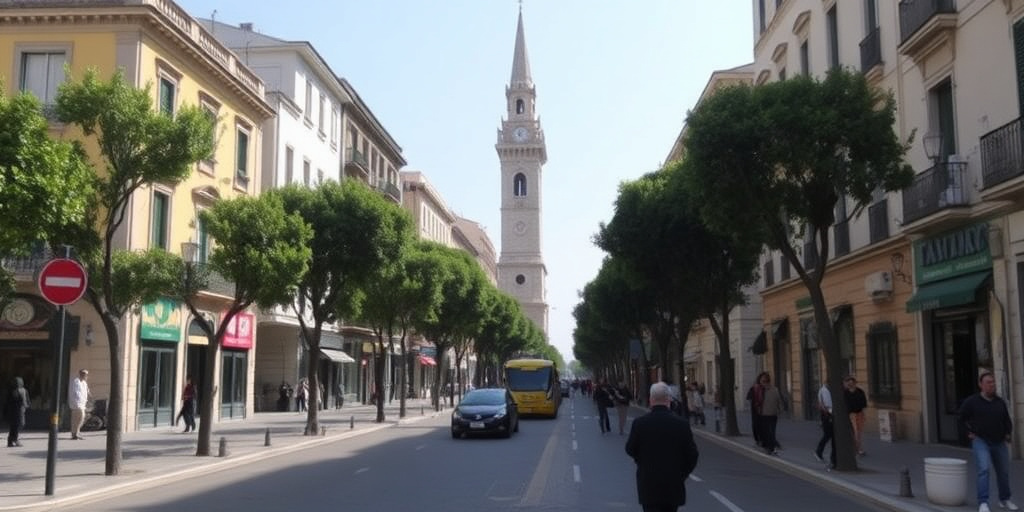Bari: via Argiro più verde, meno tavolini, il Comune annuncia nuove regole