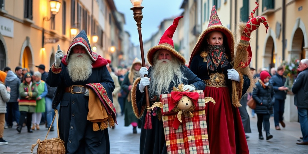 Befana del 115 arriva a Viterbo dopo il ritardo per il maltempo