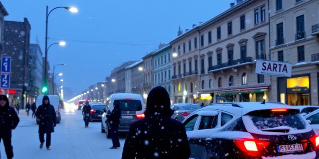 Bologna: Fratelli d'Italia usa foto generata dall'IA per mostrare i disagi della neve, suscitando proteste per propaganda falsa