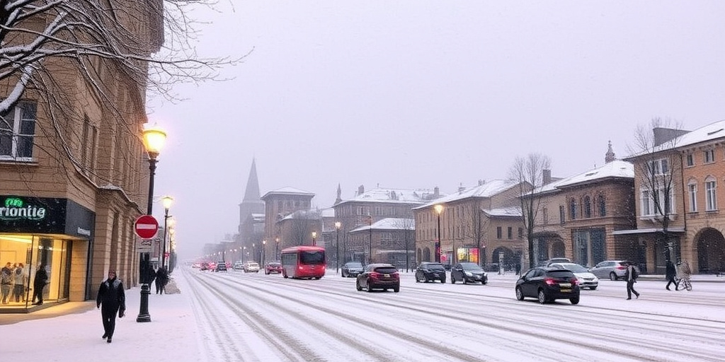 Bologna sotto la neve: un paesaggio invernale durante l'Epifania