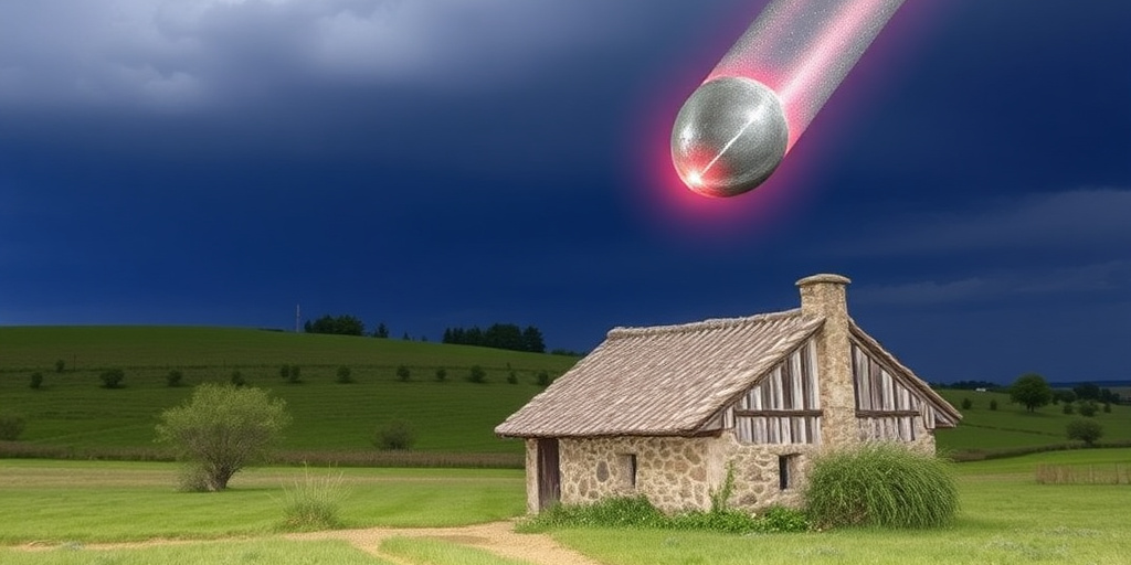 Boom e bagliore improvviso nelle campagne barese: possibile caduta di meteorite