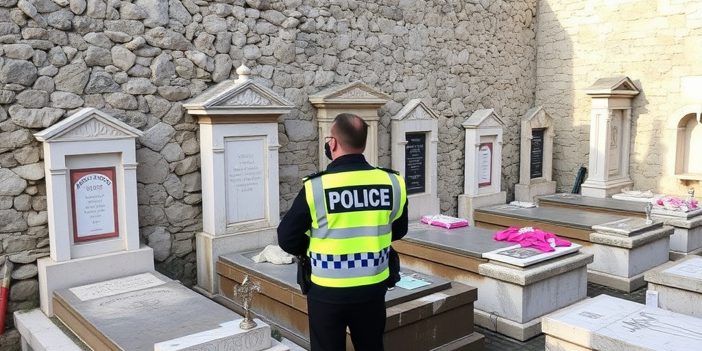 Brindisi: raid nei cimiteri, decine di tombe profanate in tutta la provincia