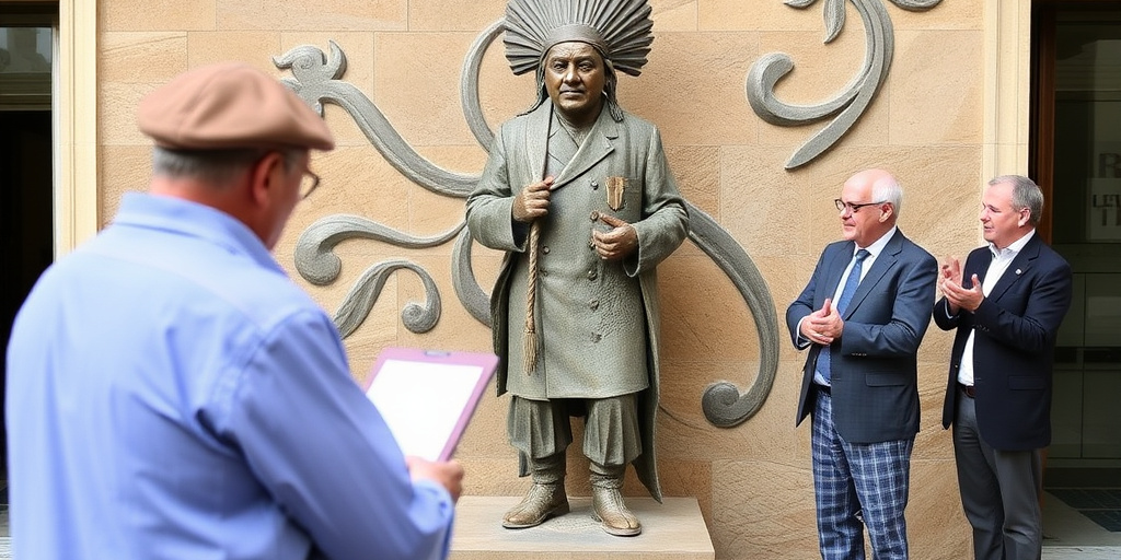 Busto di Checco Zalone pronto all'inaugurazione: urologi elogiano canzone sulla prostata