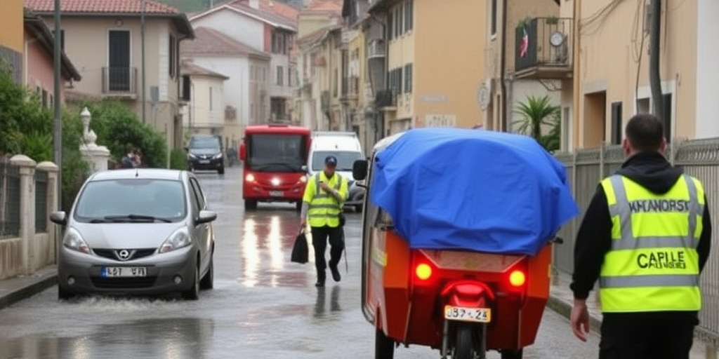 Calabria: 100 famiglie evacuate per maltempo, strade ancora percorribili