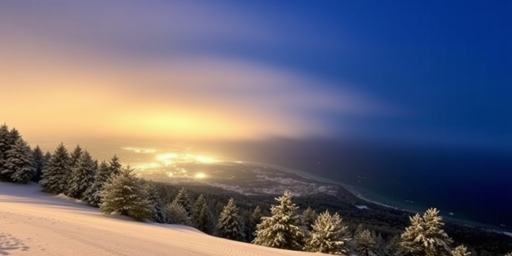 Calabria: 38 cm di neve a Camigliatello e -7,5 °C a Cosentini