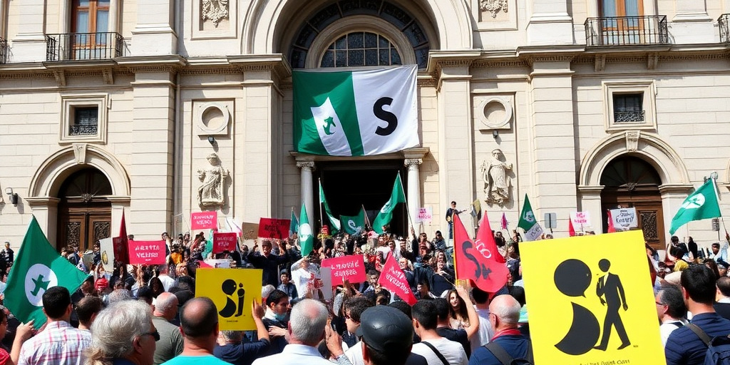 Camera Penale di Napoli in piazza per sostenere il voto “Sì” al referendum sulla Giustizia