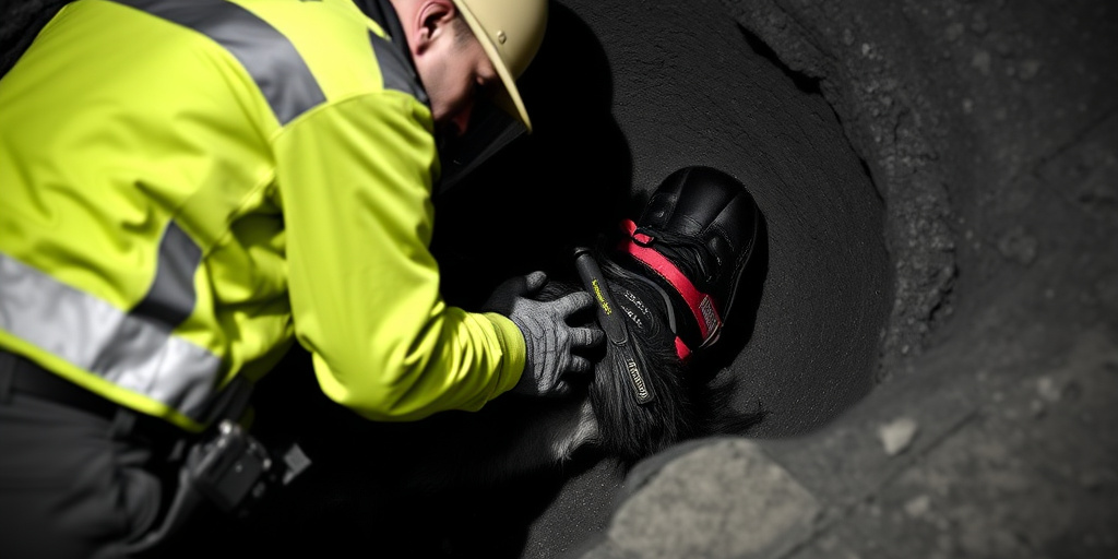 Cane da caccia trovato in pozzo a Brindisi, i vigili del fuoco lo riportano al proprietario