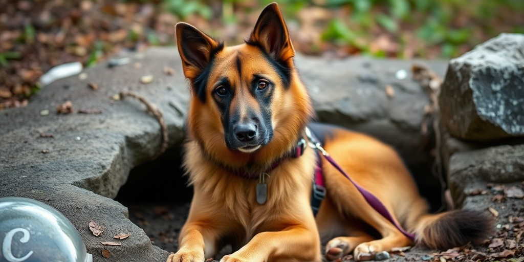 Cane recuperato dai vigili del fuoco dopo caduta in tombino a Fermano