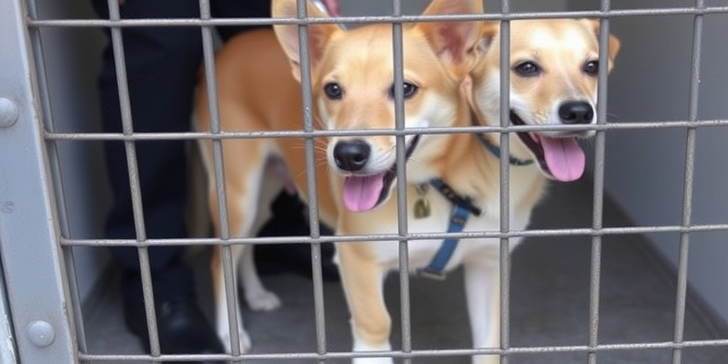 Canile di Catania sequestrato per condizioni inadeguate dei cani