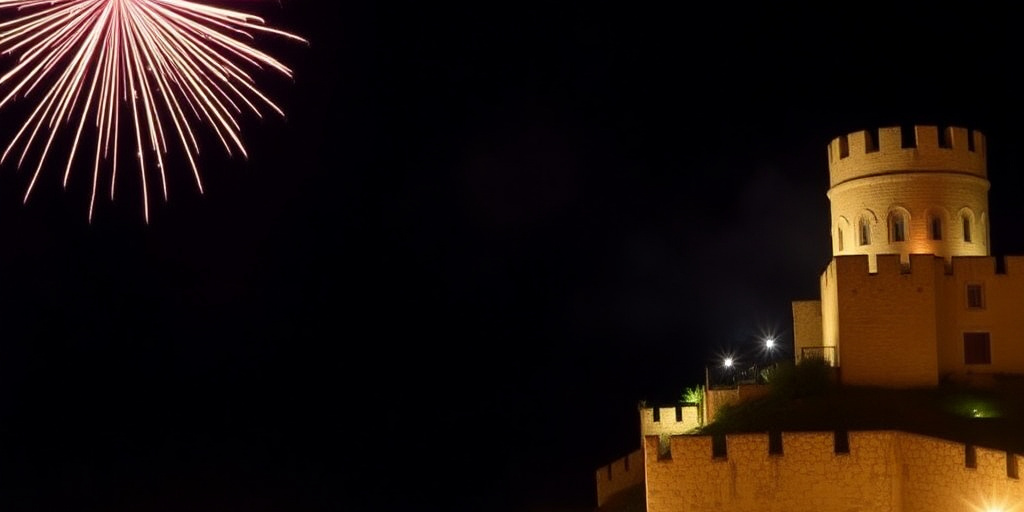 Capodanno a Castelsardo: 10.000 partecipanti, Anna e J‑Ax, fuochi al castello