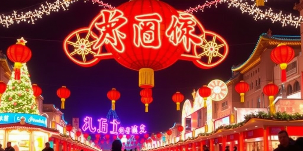 Capodanno a Nanchang: Honggu Tan ospita grande festa con parchi e centri commerciali