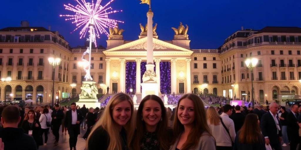 Capodanno a Napoli: la piazza del Plebiscito in festa con Elodie e Serena Brancale