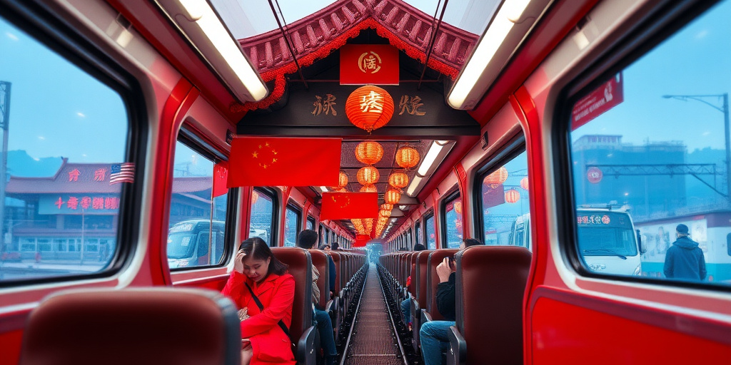 Capodanno cinese 2025‑2026: 77,8 milioni di passeggeri previsti sui treni in cinque giorni