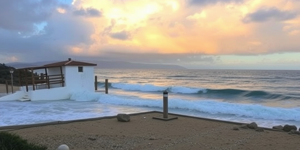 Capoterra evacuata: circa 100 persone spostate per maltempo in Sardegna