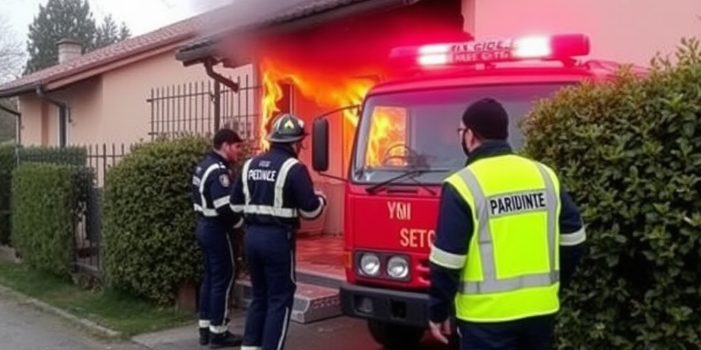 Carabinieri salvano 95enne dopo incendio in abitazione del Maceratese