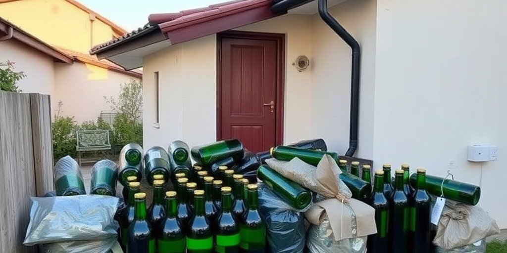 Carabinieri scoprono oltre 11 quintali di botti in una casa di Mondragone