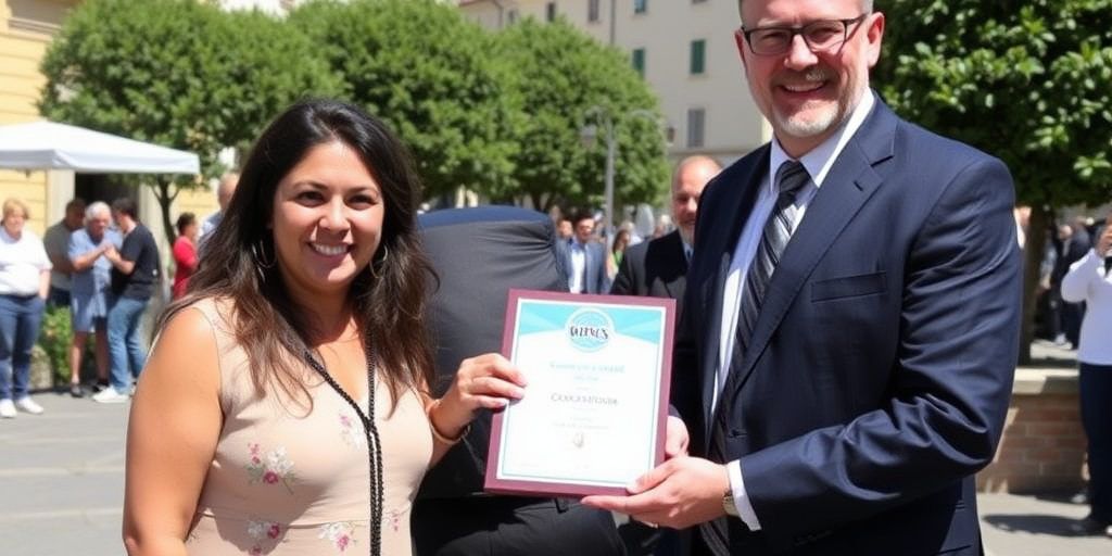 Caramaschi nominato cittadino dell'anno dal Circolo cittadino