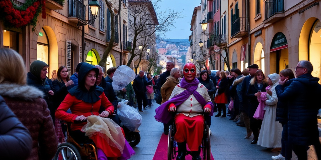 Carnevale a Ivrea: festa inclusiva con percorsi accessibili