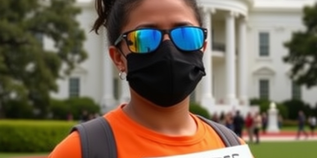 Casa Bianca diffonde foto modificata di donna arrestata in protesta contro ICE