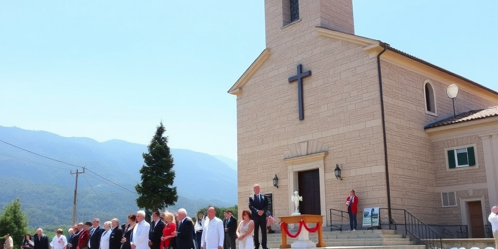 Cerimonia di commemorazione a Rigopiano per ricordare le vittime del 2013