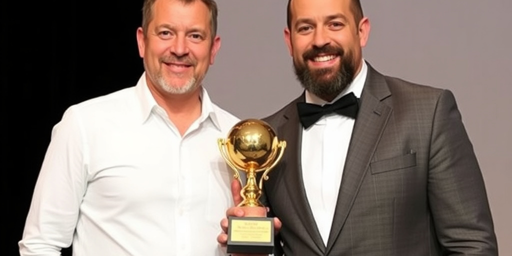 Checco Zalone e Gennaro Nunziante premiati con il Tapiro d'Oro il 29 gennaio