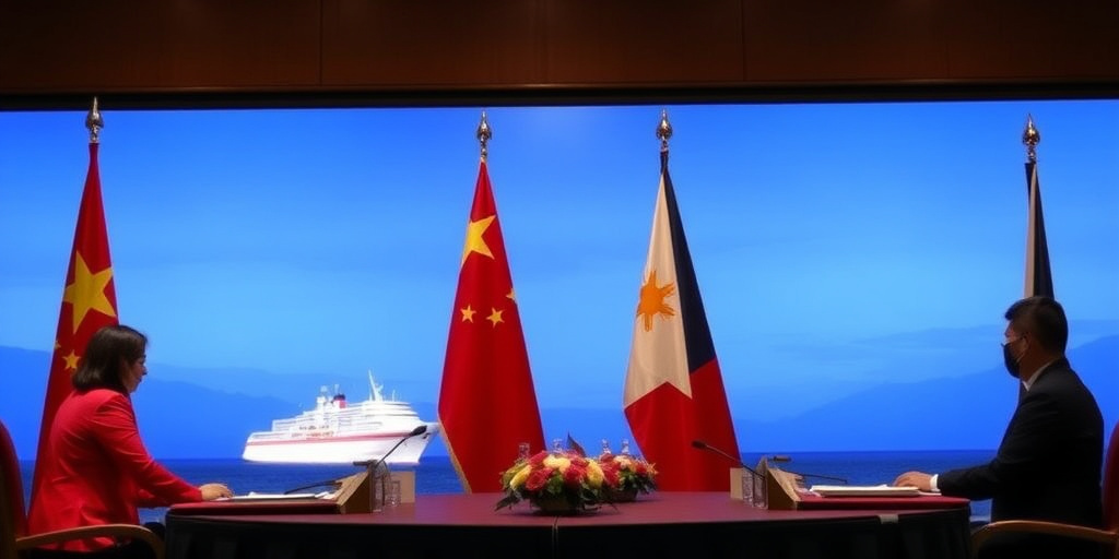 Cina e Filippine si incontrano a Cebu per discutere questioni marittime