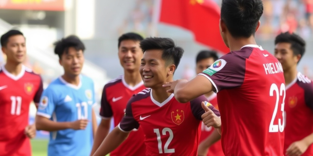 Cina in finale dell'AFC U23 Asian Cup: 3‑0 contro il Vietnam per la prima volta nella storia della squadra giovanile cinese