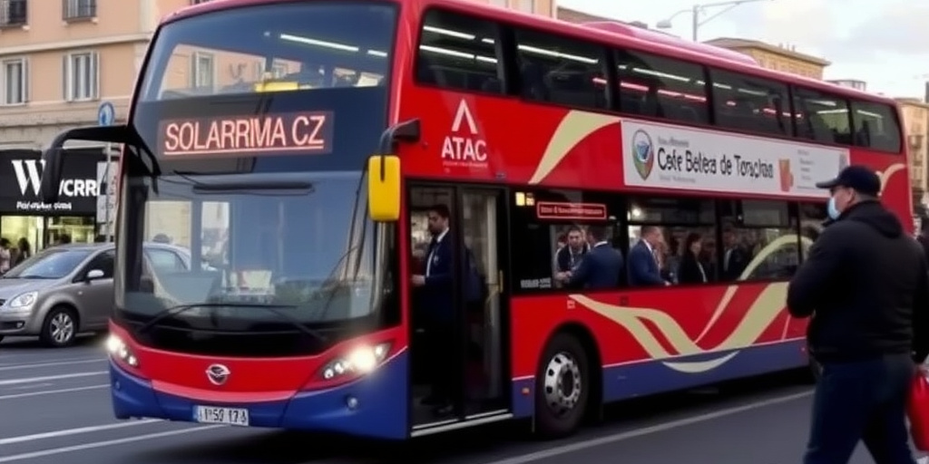 Colpo di pistola colpisce autobus Atac a Torrevecchia, Roma, alle 20:00