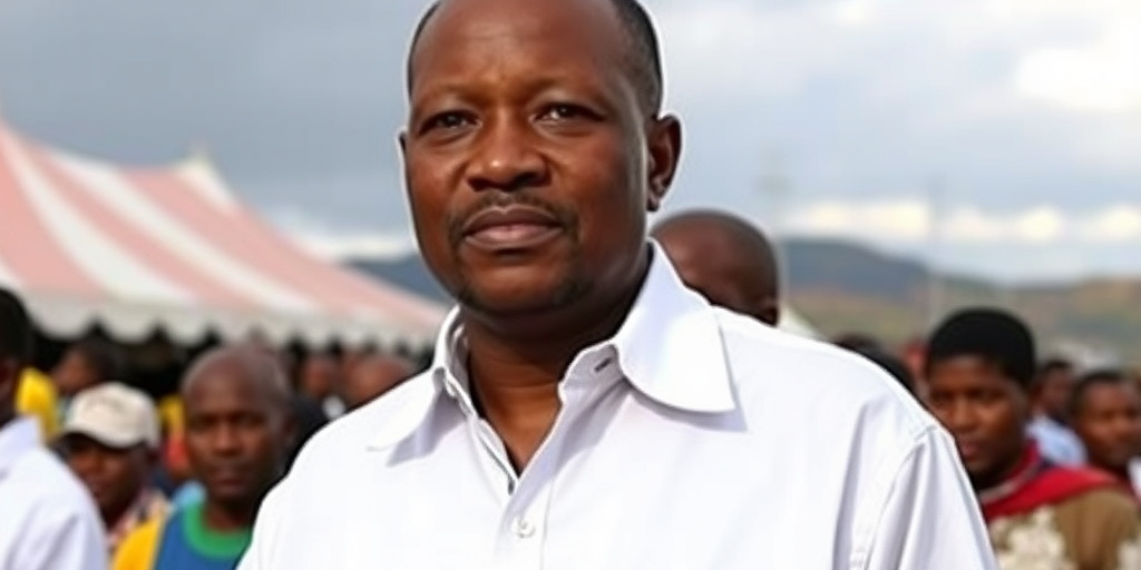 Condoglianze per le vittime di fulmine al Festival delle Truppe di Mphebatho