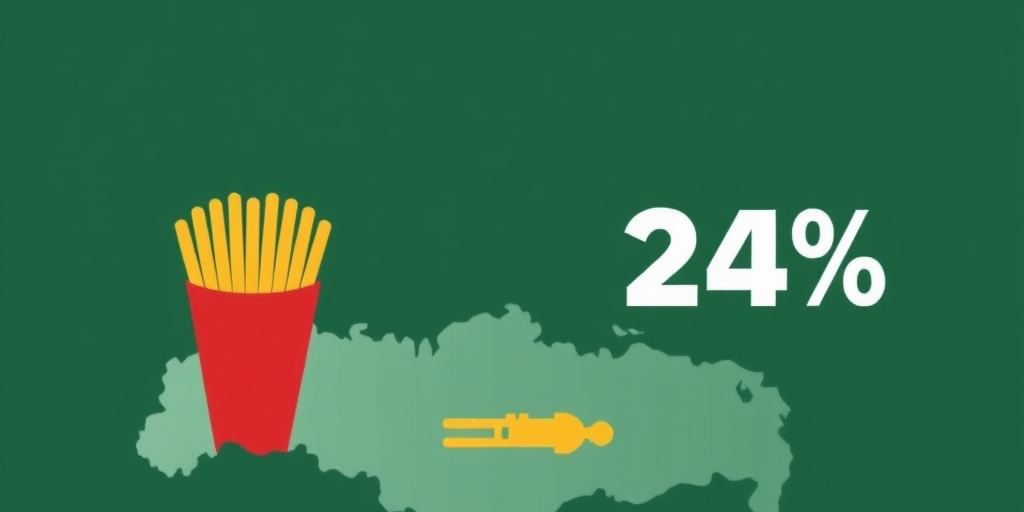 Consumo di fast food tra i giovani in Russia cresce quasi tre volte