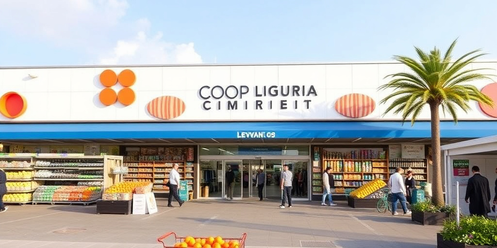 Coop Liguria apre nuovo supermercato di 1.500 mq a Levante, Genova