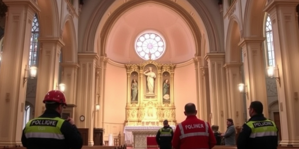 Corista si sente male nel soppalco di una chiesa: salvato dai pompieri