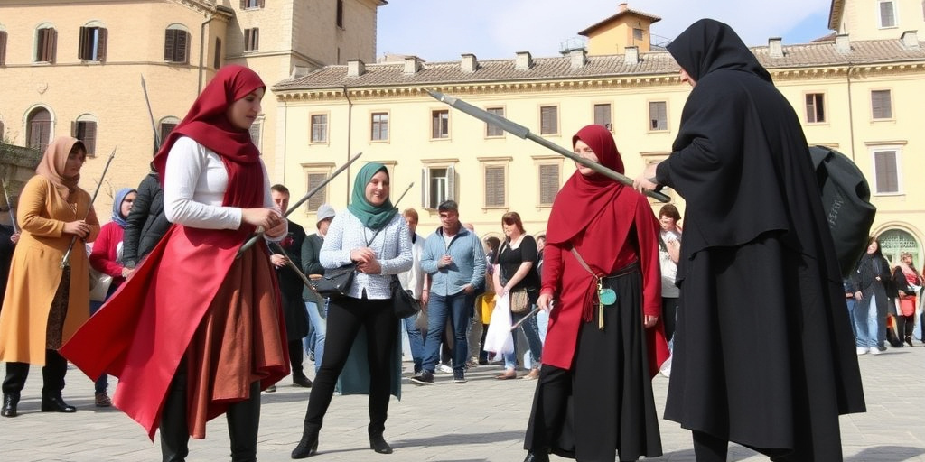 Corso di autodifesa femminile e formazione sui diritti offerto dalla Questura di Ascoli Piceno