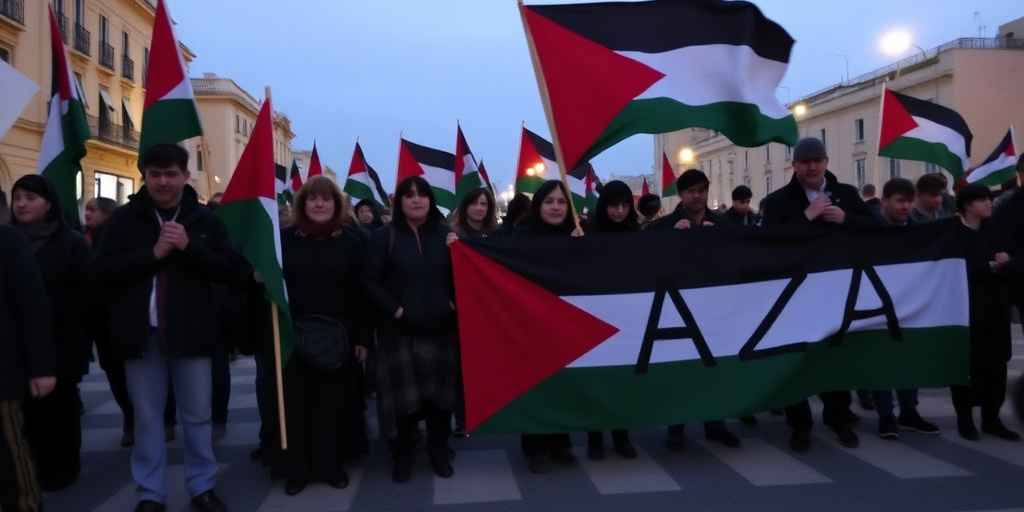 Corteo per Gaza durante la Giornata della Memoria: la questura di Cagliari ne rifiuta l'autorizzazione ma i manifestanti proseguono pacificamente