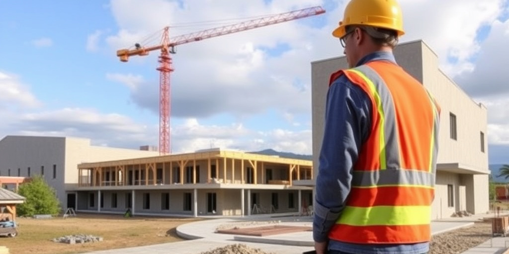 Costruzione della nuova scuola Ipsia a San Ginesio: lavori ripresi dopo il terremoto, apertura prevista a settembre
