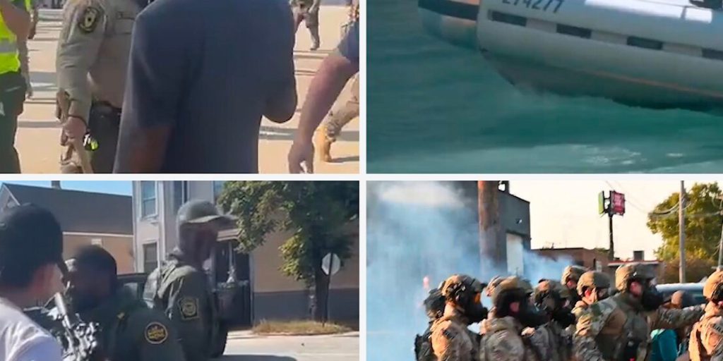 How Trump’s Chicago Immigration Crackdown Escalated, in 10 Videos