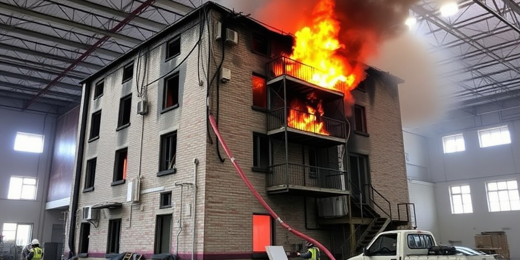 Crollo di edificio in fabbrica di Yirucham: polvere, nessun ferito