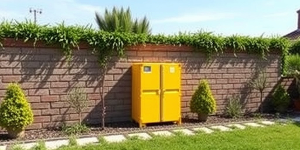 Crollo di muro di contenimento in giardino: vigili del fuoco intervenuti per garantire sicurezza