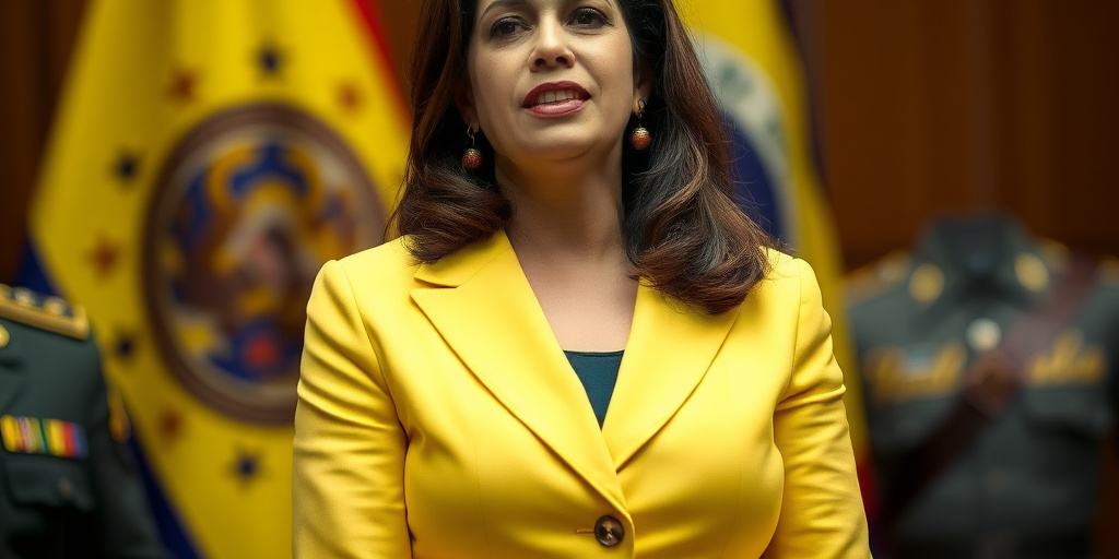 Delcy Rodríguez, vicepresidente del Venezuela, al sicuro dopo l'operazione militare statunitense