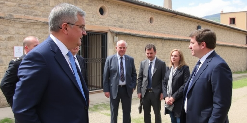 Deputato Marchetti visita il carcere di Orvieto per chiedere intervento regionale nella sanità penitenziaria