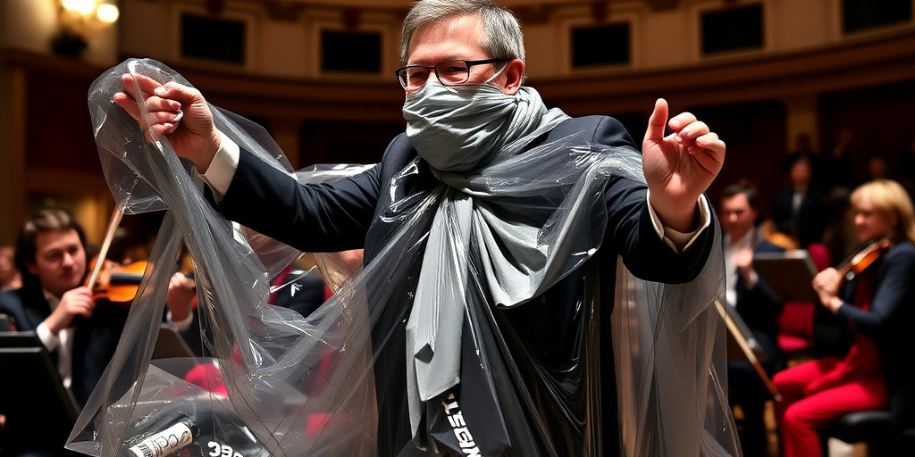 Direttore d'orchestra della Fenice indossa spilla di protesta promossa dall'RSU.