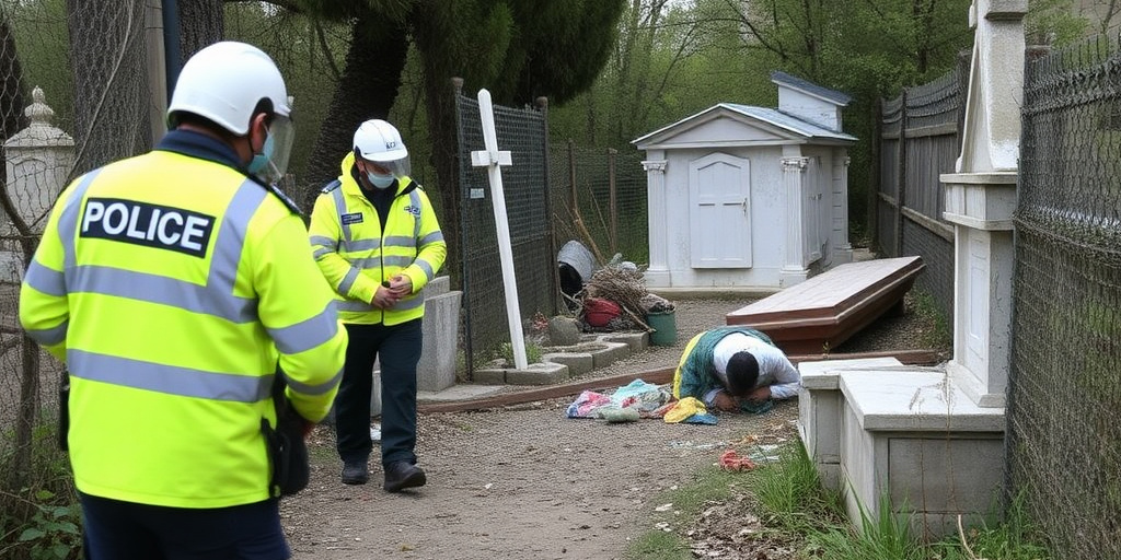 Discarica abusiva sequestrata vicino a cimitero crollato per ciclone Harry a San Mauro Marchesato